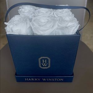 Harry Winston paper flower decorative basket